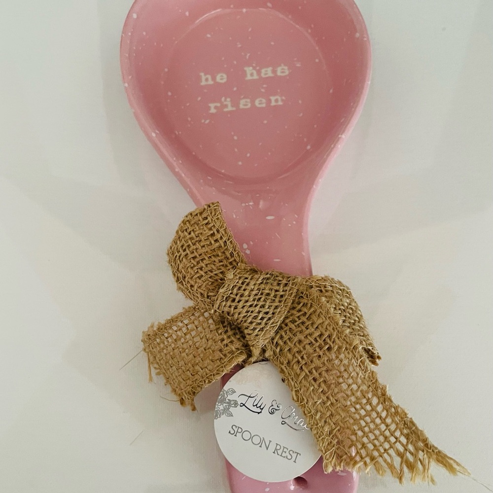 “He Has Risen” Lilly & Grace Spoon Rest